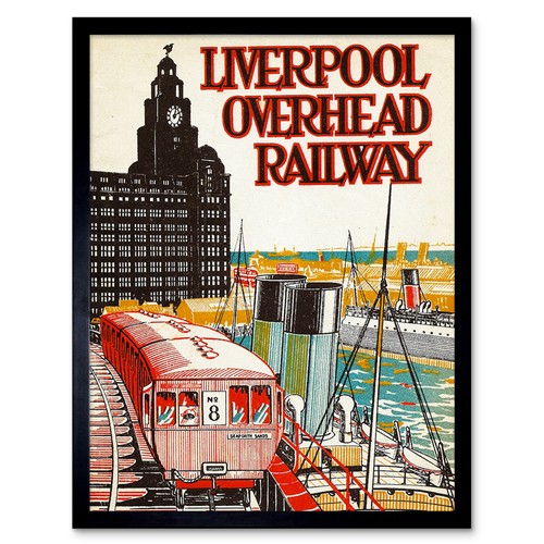 Liverpool overhead railway - overhead,