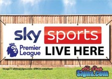 SKY SPORTS  LIVE  HERE BANNER