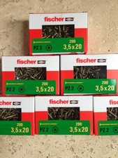 Fischer Power-fast screws 3.5 x 20mm box of 200.     +++Premium Quality+++
