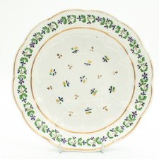 Georgian Derby Porcelain Plate