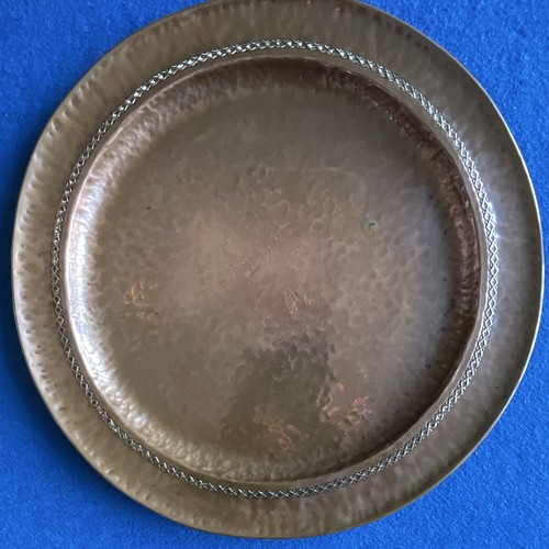 Vintage hammered copper