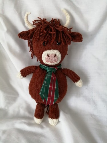 Hand knitted highland - , soft
