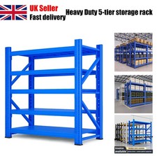 Heavy Duty Metal Warehouse Racking Shelving | 300KG UDL 200cm x 150cm x 60cm