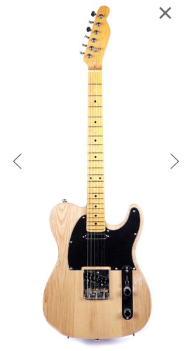 Ash tele body - ash, maple