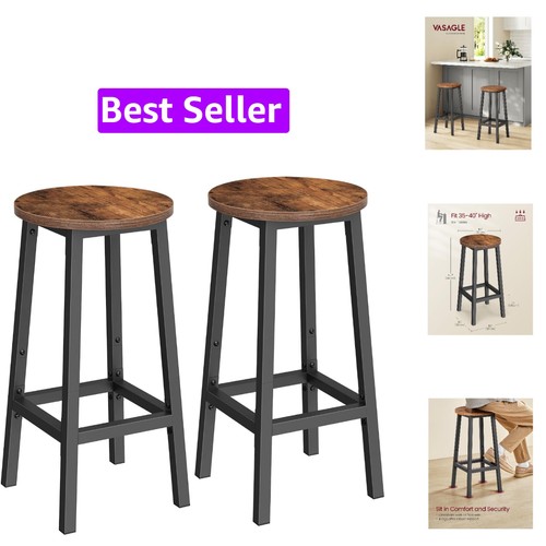 Bar stools set counter - of,