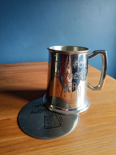 Wentworth pewter beer tankard - wentworth,