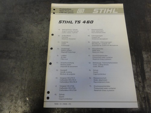 Stihl 460 concrete saw - 460,