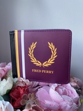 Fred Perry Purple, Orange & White Men’s Wallet
