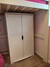 130cm Low Wardrobe for High Sleeper