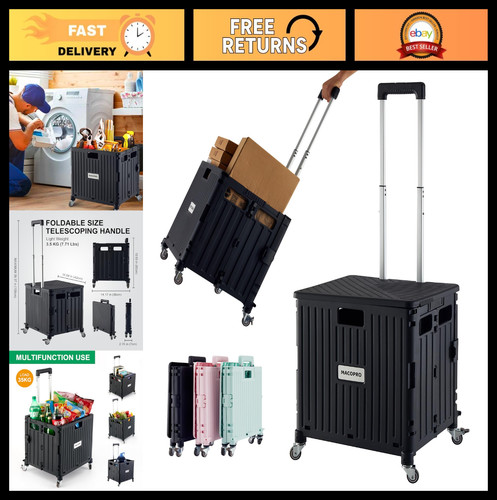 Folding utility cart portable - utility,
