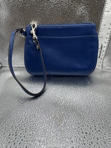 Mini coach cobalt - mini, leather