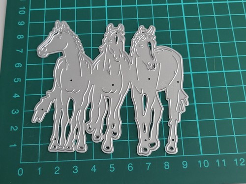 Horses metal die cutter - metal,