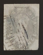 AUSTRALIA Tasmania. 1860. 6d