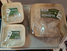 Eco wise  Palm Leaf Plates Bowl Eco Friendly Compostable Disposable