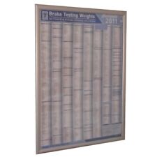 Snap Frame Poster Holders Displays Wall Notice Board Frame Silver 30" x 40"