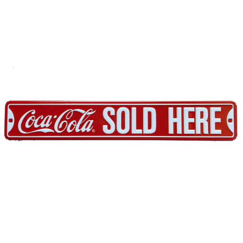Coca cola sold here - coca,