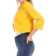 Ladies 3/4 Sleeve Bolero