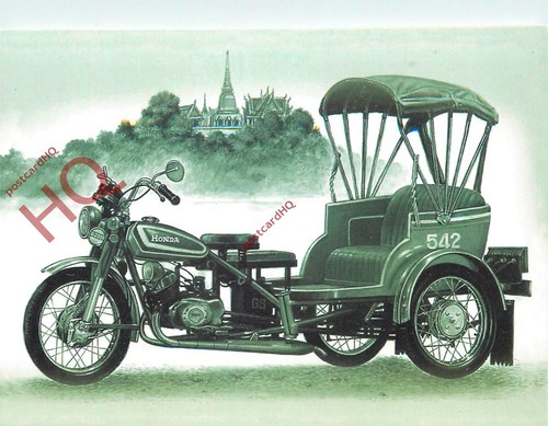 Picture postcard honda trike - honda,