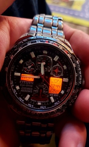 Citizen eco drive red arrows - citizen, eco-drive