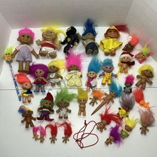 Vintage Lot Troll Dolls