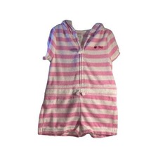 4 Year Pink Striped Towelling