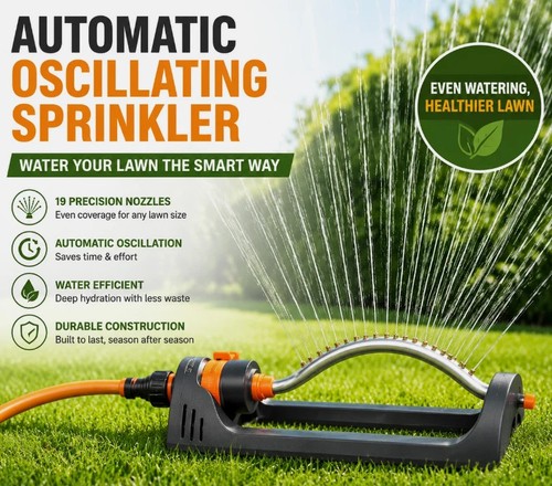 Automatic oscillating lawn - uk,