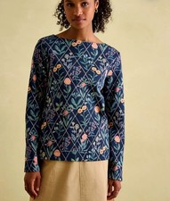 Joules Navy Floral Print