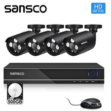 5MP CCTV Security System 4 IR