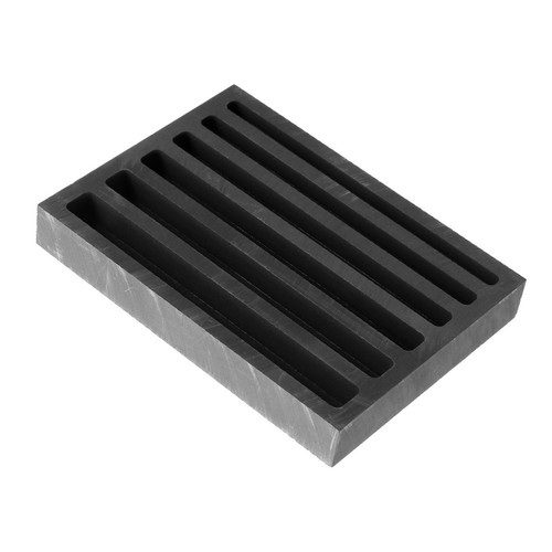 Black graphite ingot mold with - black,