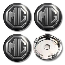 For MG Alloy Wheel Centre Cap Hub x4 Many Models ZS 5 7 6 Cyberster Black 60mm