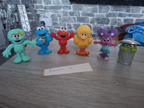 Sesame street characters - street, x6