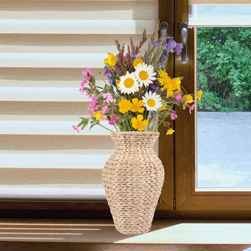 Vase extra large wicker basket - large,