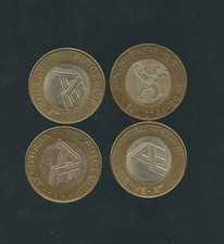 4 Car Wash Tokens - Green