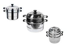 Stainless Steel 2 Tier Steam