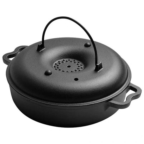 Thick cast iron - thick, sweet
