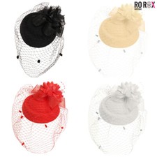Ro Rox Net Bow Fascinator Hat