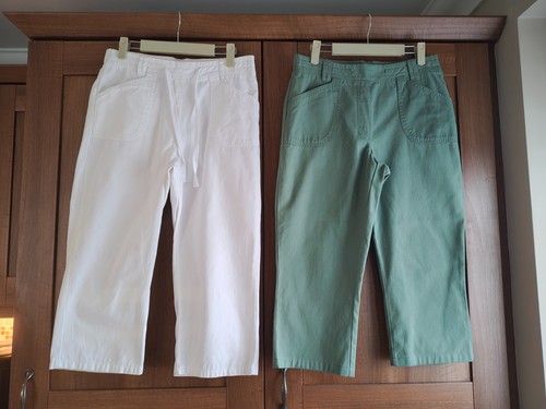 Cotton traders crop trousers - cotton,