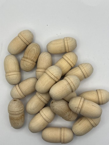 Rustic wooden acorn pulls - rustic, x