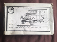 JB Models 1/76 LWB Land Rover with soft top.