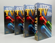 TDK TV 180 VHS Video Tape