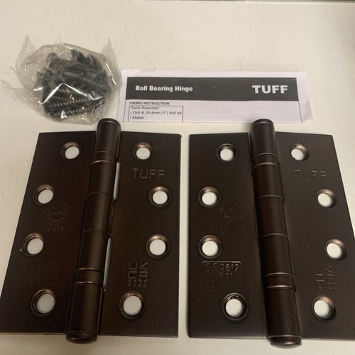 Pair ball bearing door hinges - pair,