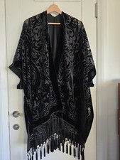 Velvet Devore Burnout black