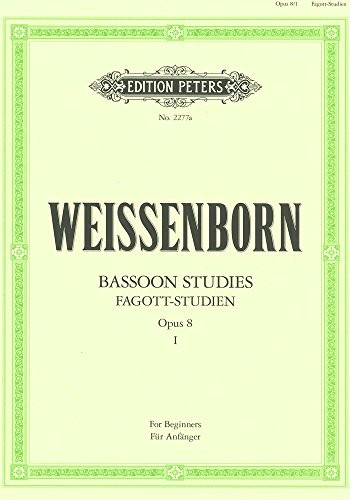 Weissenborn bassoon studies - weissenborn,