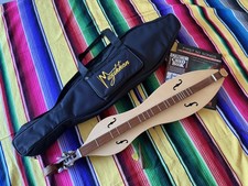Appalachian mountain dulcimer hardly used with gig bag and accessories
