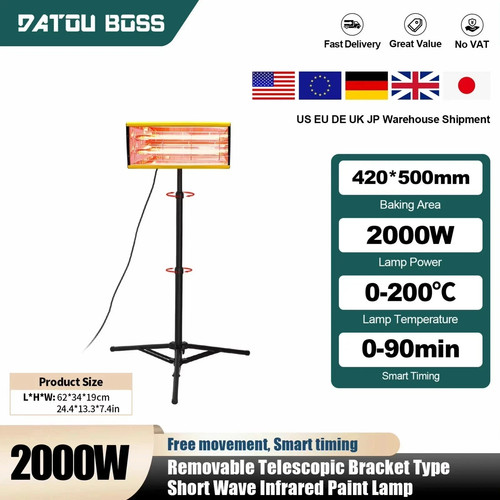 Infrared 2000w paint curing - paint,