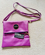 Mimco Cross Body Bag. Purple