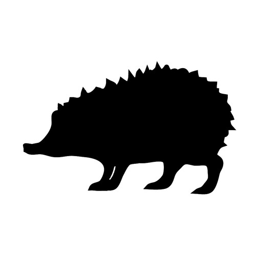 Hedgehog animal vinyl decal - vinyl,