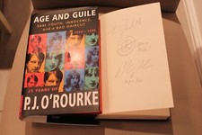 *Signed* P.J, O'ROURKE 'Age &