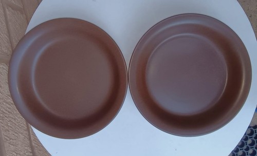 Pair vintage brown - of,