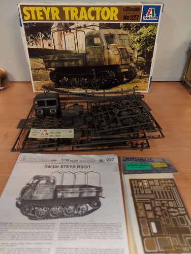 Italeri steyr tractor - italeri,